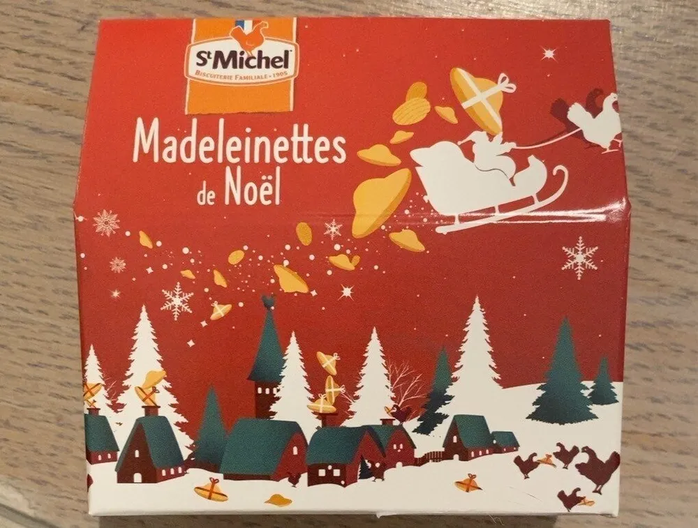 Madeleinettes de noël