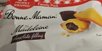 La madeleine coeur chocolat