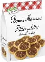 Petites galettes chocolat au lait