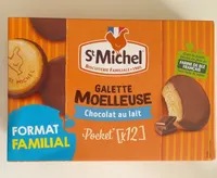 Galette moelleuse chocolat au lait
