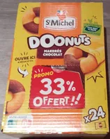 Donuts marbrés chocolat