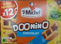 Doomino - Gâteau avec nappage au chocolat en poudre