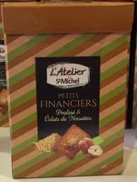 Petits financiers praliné et eclats de noisettes