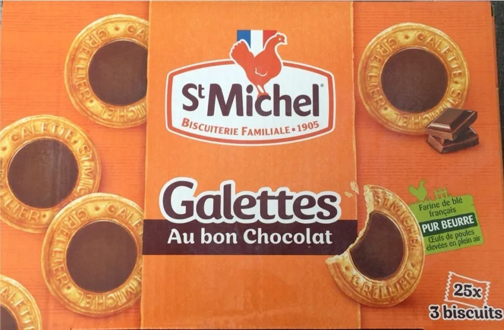 Galettes au bon chocolat