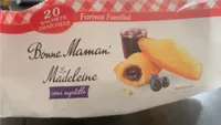 La Madeleine coeur myrtille