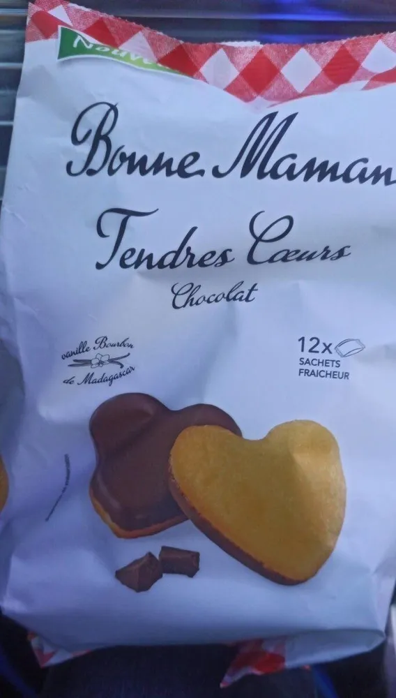 Tendre cœur chocolat