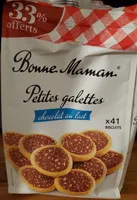 Petite galettes chocolat au lait