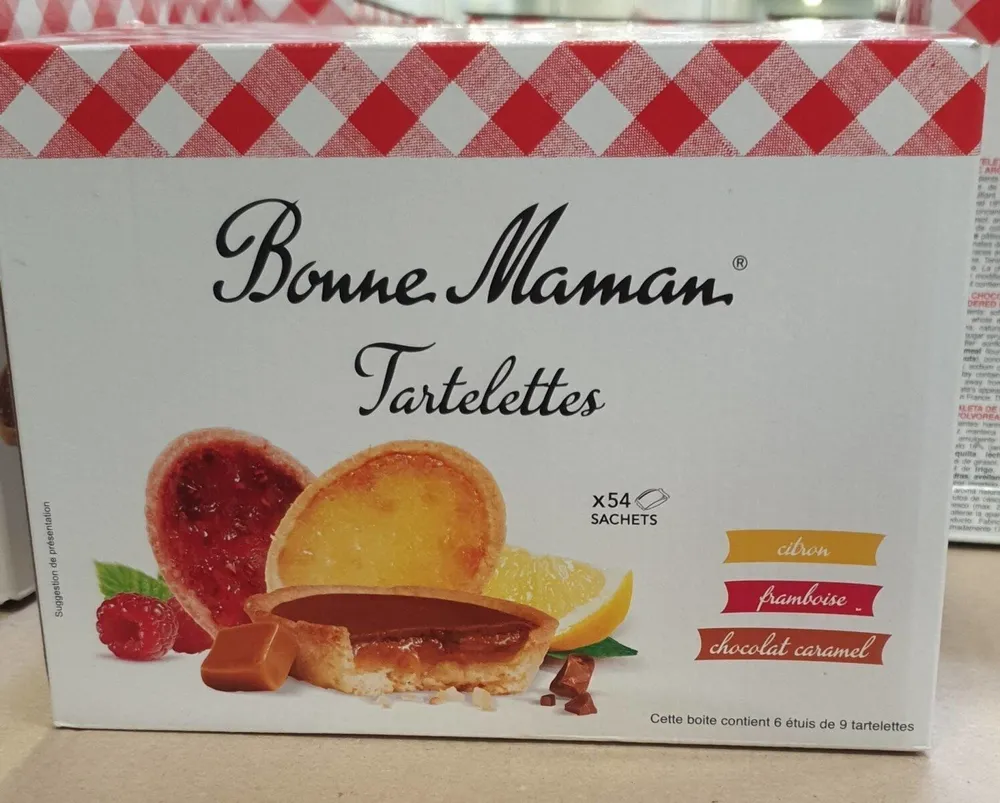 Bonne maman tartelettes
