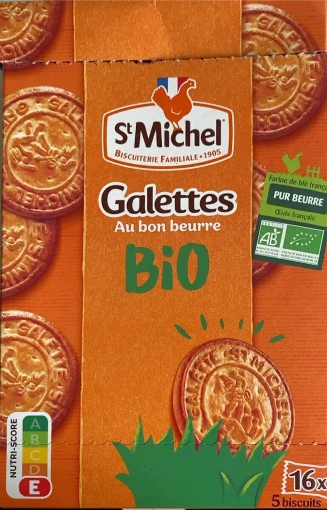 Galettes au bon beurre bio