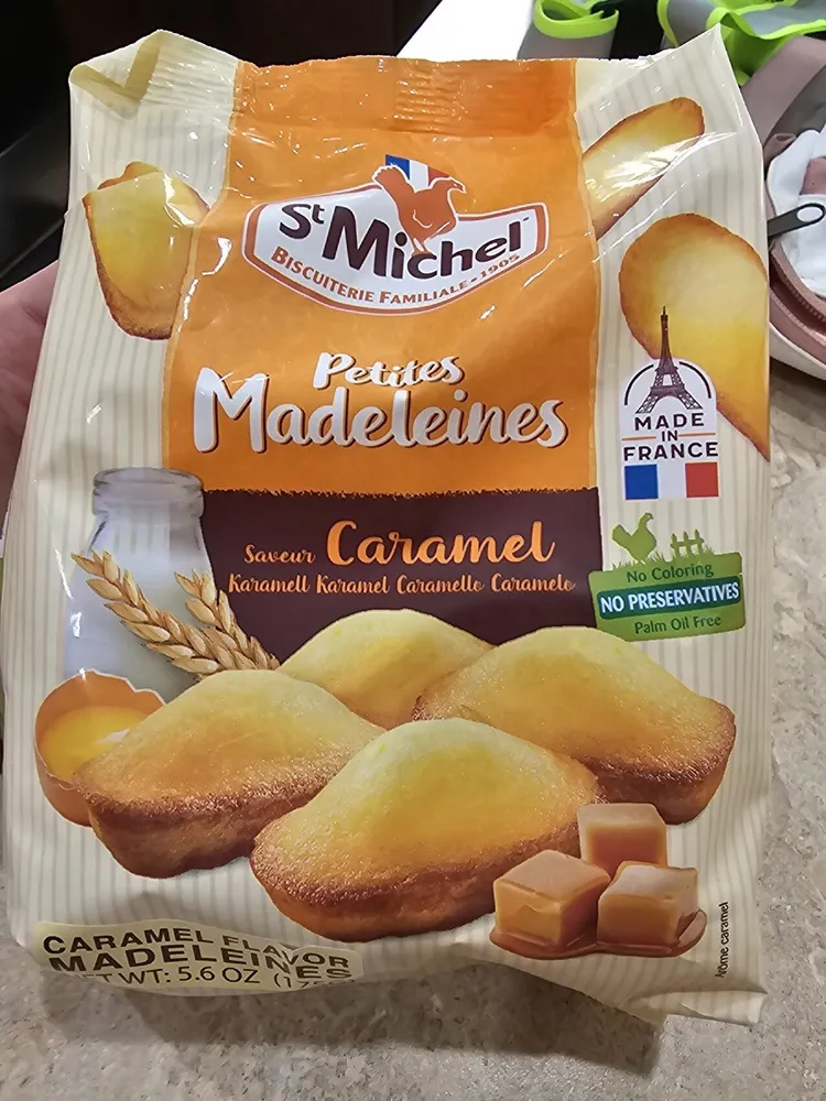 Petites Madeleines caramello