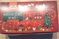 Madeleine géante de noël