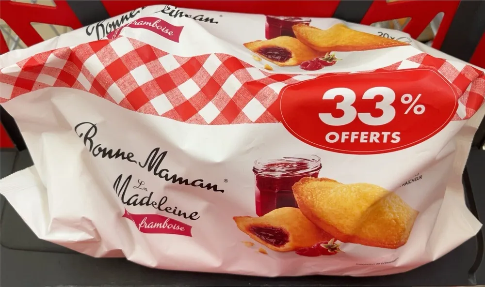 Madeleine framboise