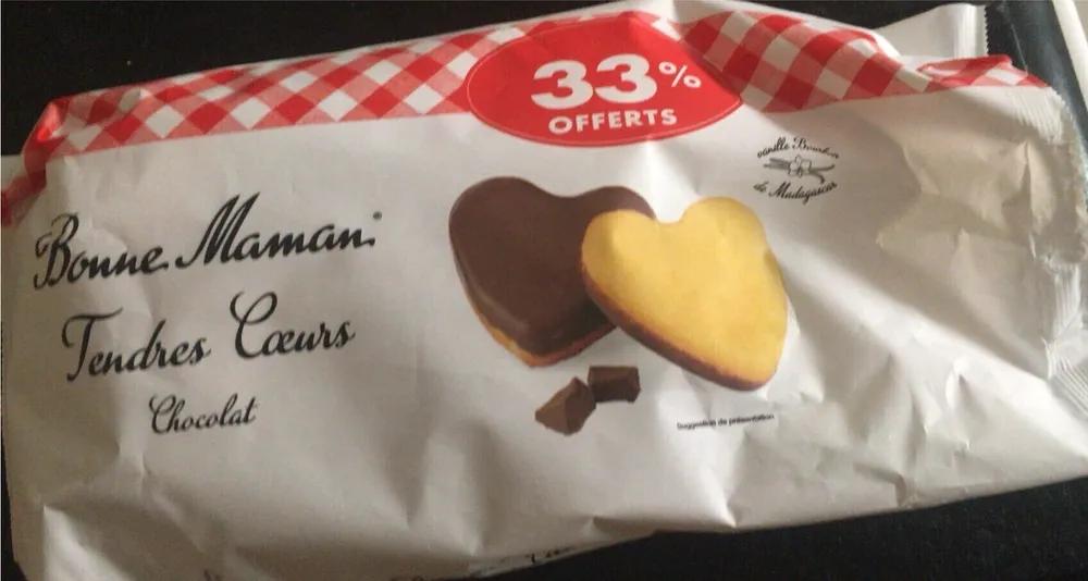 Tendres Cœurs Chocolat