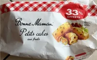 Petits cakes aux fruits