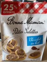 Petites galettes chocolat au lait