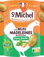 Les Mini MADELEINES Moelleuses Pesto Basilic