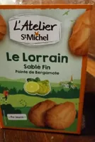 Le Lorrain Sablé Fin Pointe de Bergamote