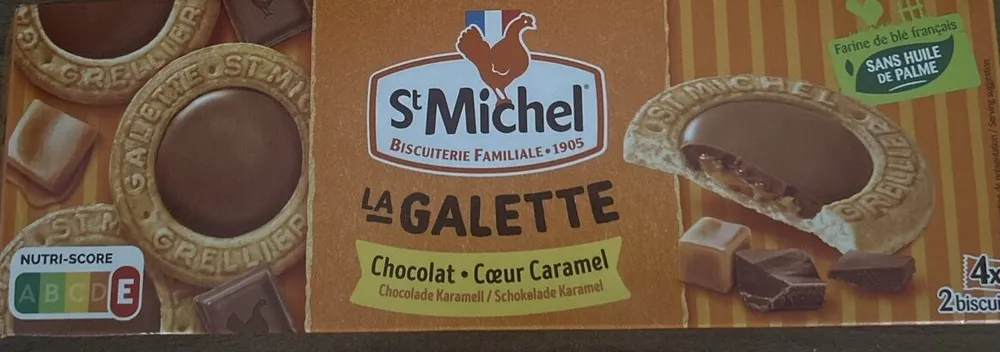 La Galette Chocolat - Coeur Caramel