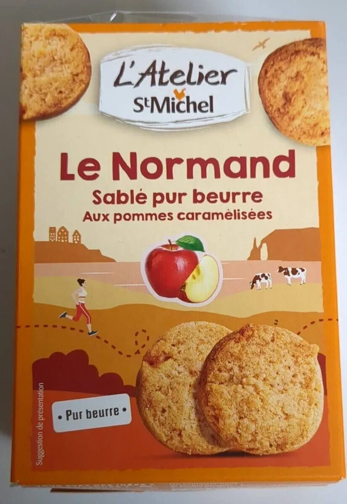 Le Normand Sablé pur beurre Aux pommes caramélisées
