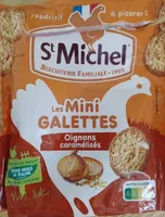 Les Mini galettes oignons caramélisés