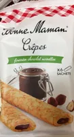 Crêpes fourrees chocolat noisettes