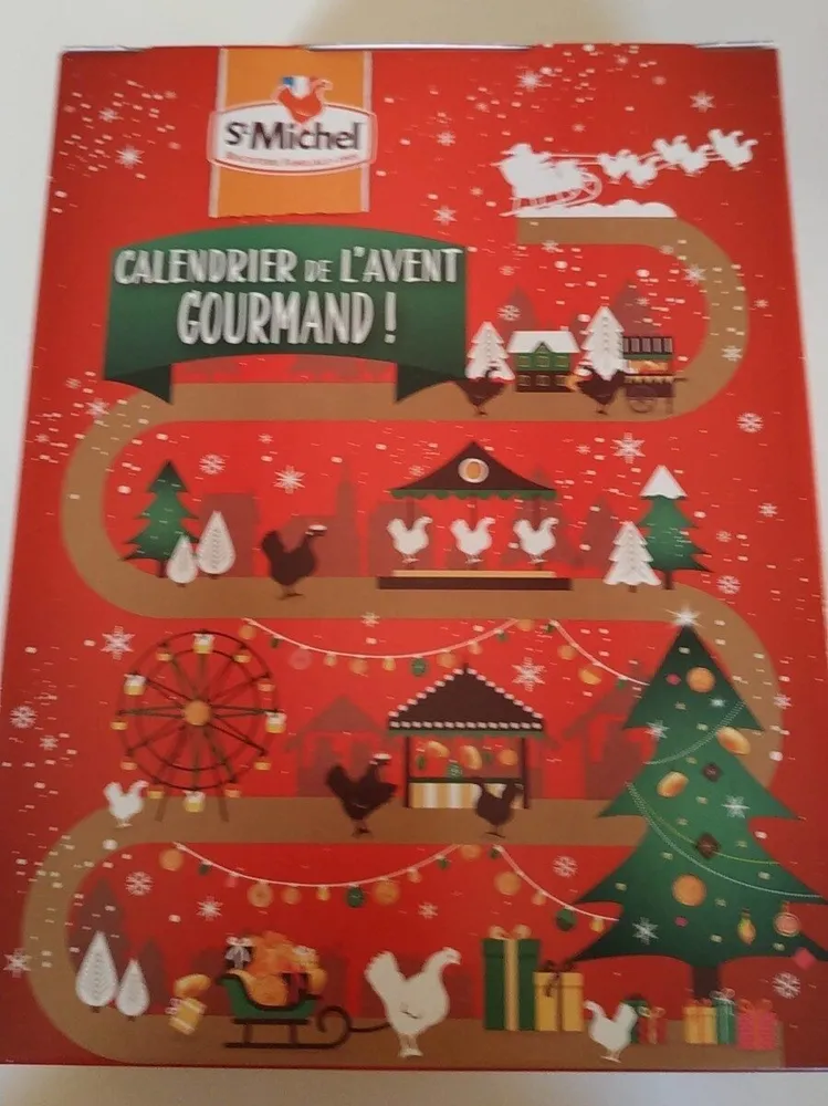 Calendrier de l'avent gourmand