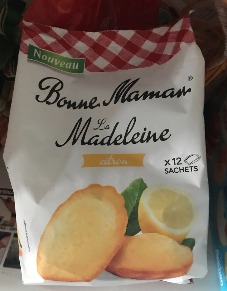 La madeleine citron