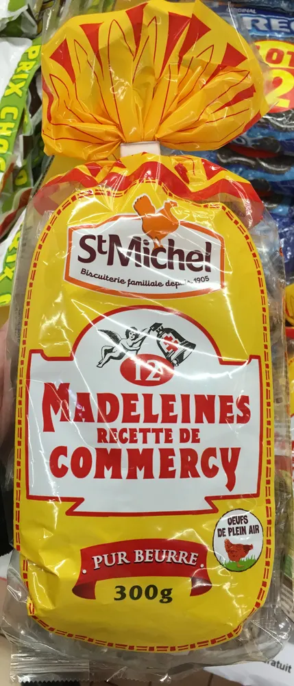 Madeleine recette de commercy pur beurre