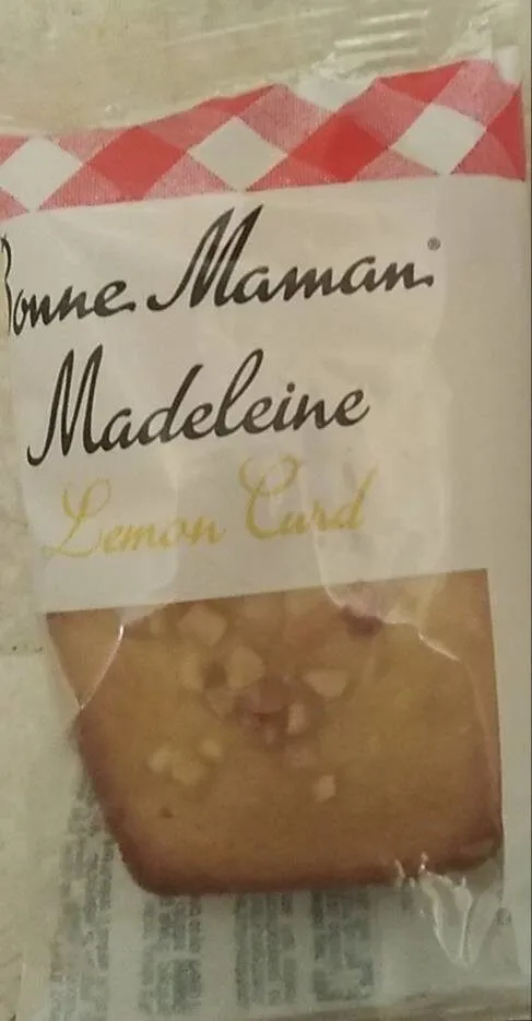 Madeleine Lemon Curd