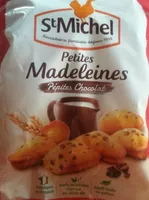 Petites Madeleines pépites chocolat