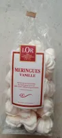 Meringues vanille