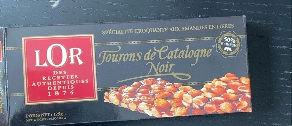 Tourons de Catalogne Noir