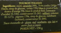Touron Tolèdo 150GR