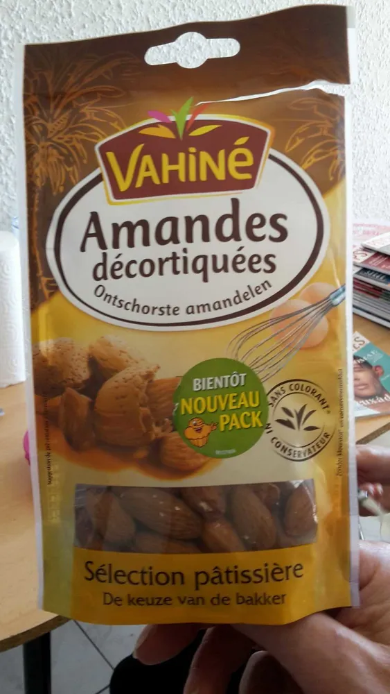 Amandes décortiquées