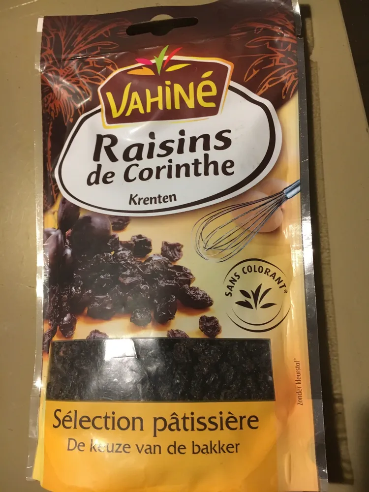 Vahine Raisins Corinthe