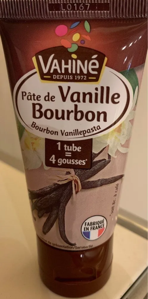 Pate de vanille bourbon