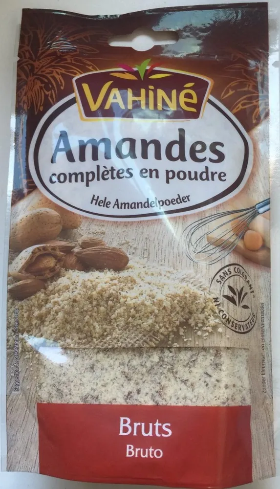 Amandes complètes en poudre bruts