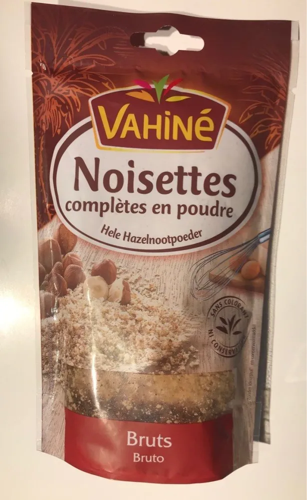 Noisettes completes en poudre