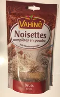 Noisettes completes en poudre