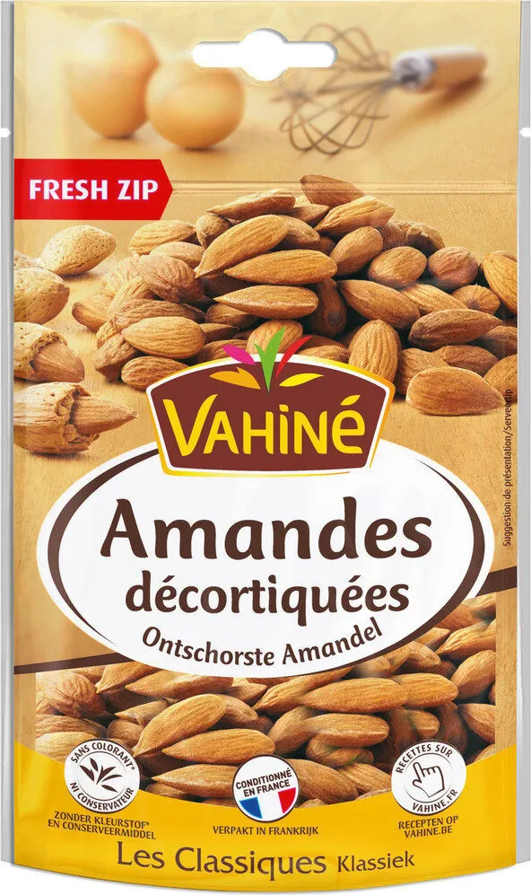 Amandes décortiquées
