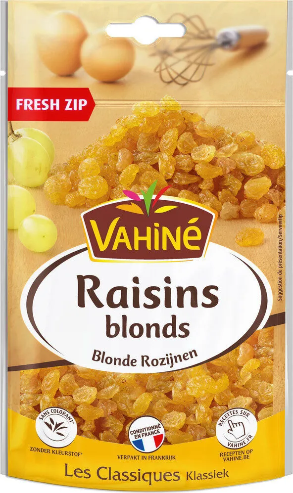 Raisins blonds