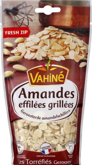 Amandes effilées grillées, finement torréfiées