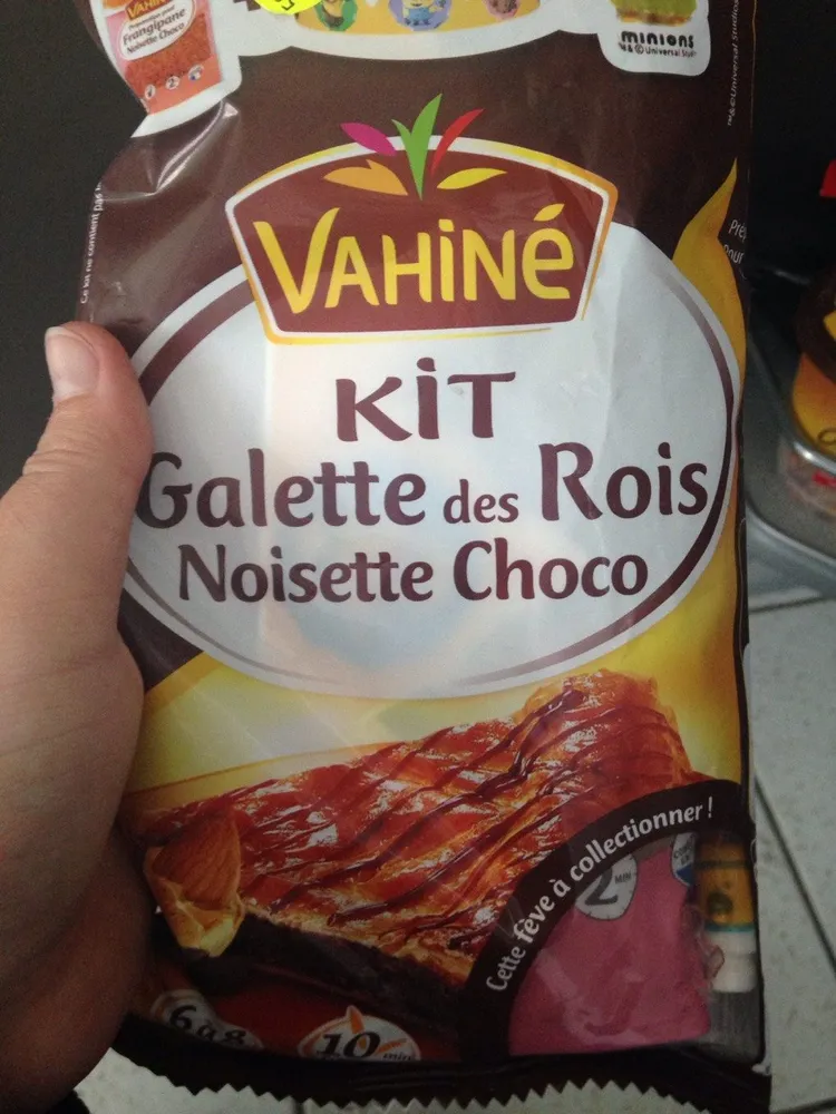 Kit galette des Rois noisette choco Vahiné