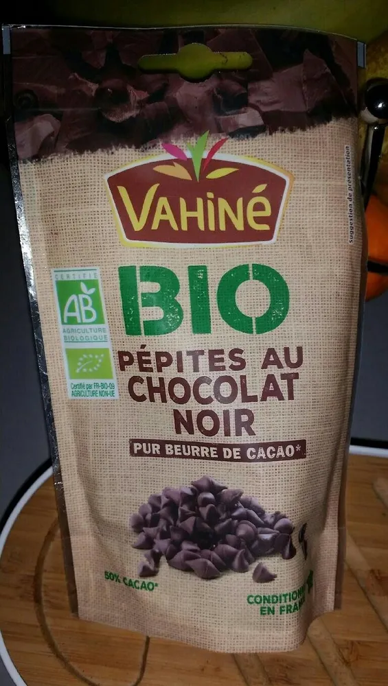 Pépites chocolat noir Bio