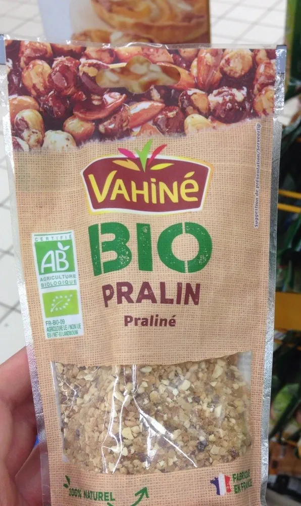 Vahiné bio praliné