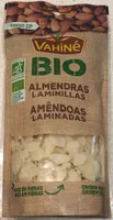 Almendras ecológicas peladas laminadas