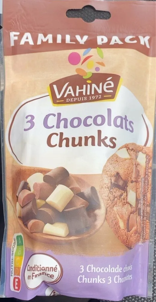 3 chocolats Chunks