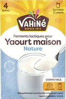 Ferments lactiques pour yaourt maison nature