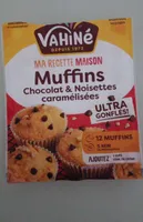 Muffins chocolat & noisettes caramélisées