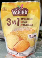 3 en 1 Madeleine ou cake ou moelleux